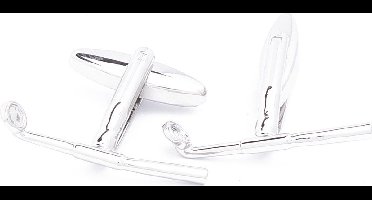 Manchetknopen - Stomatoscoop Stomatoscopen Zilverkleurig