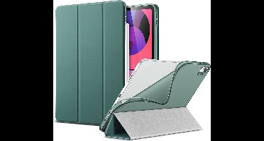 ESR - iPad Air 2020 hoes - 10.9 inch - Rebound Slim Tri-Fold Case met ruimte voor Apple Pencil - Auto Wake Functie - Groen