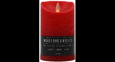 Peha Kaars Met Led Verlichting 7,5 X 15 Cm Wax Rood