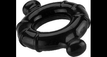Gummy Ring - Large - Black