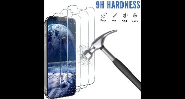 Screenprotector Geschikt voor 13 Screenprotector - Screenprotector Geschikt voor 13 Pro Screenprotector - Tempered glass 3 pack