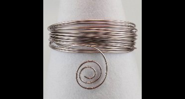 Vaessen Creative Aluminium Draad - 1,5mm - 5m - Mistig roze