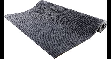 Deurmat loper Kingston- 100 x 300 cm- Grijs