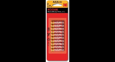 Kodak Extra Heavy Duty – AAA – 10 stuks