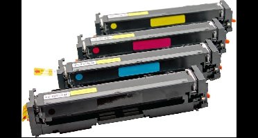 Set 4x ABC huismerk toner geschikt voor Canon 054 054H voor I-Sensys LBP-620 Series LBP-621CW LBP-623CDW LBP-640C LBP-640 MF-640C MF-640 Series MF-641CN MF-641CW MF-642CDW MF-643CDW MF-644CDW MF-645CX