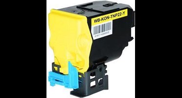 ABC huismerk toner geschikt voor Konica Minolta TNP-22Y HC geel voor Konica Minolta Bizhub C35 C35P