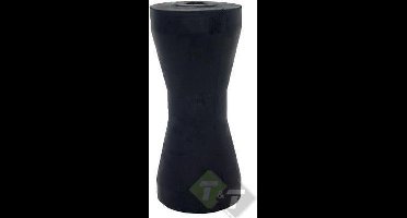 Trailer and Tools Kielrol 90x200mm - bootrol voor boottrailer - zwart - AANH-00627