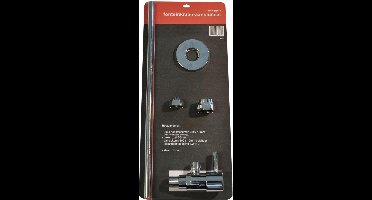 Wiesbaden Universele Toiletkraan Aansluitset - Chroom