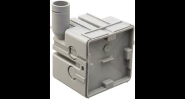 ABB HAF Hafobox inbouwdoos schoonmetselwerk 196 met tuit 16mm inbouwdiepte 58mm