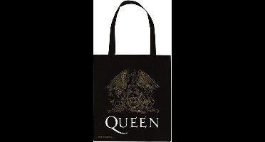 Gb Eye Shopper Queen Crest 35 X 40 Cm Katoen Zwart