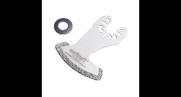 wolfcraft - Multitool zaagblad Diamant voor Tegels & Voegen - Universele aansluiting - Tegel vervangen - 3950000