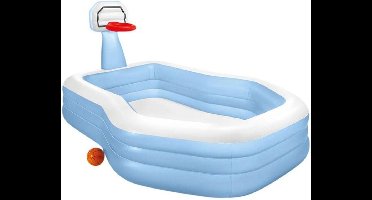 Intex Opblaasbaar Zwembad Met Basketbalring 257x188x130 cm