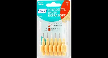 Tepe X Zacht Ragers - Interdentale Borstels 0.7mm Lichtgeel Voordeelverpakking