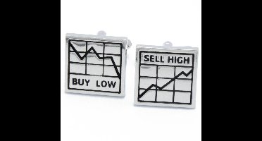 Manchetknopen - Beurs Beleggen Buy Low Sell High