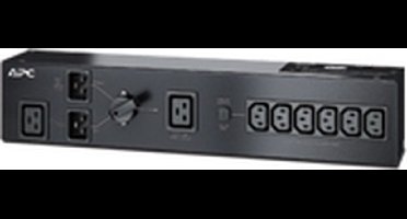 APC Service Bypass PDU 230V 16AMP W/ (6) IEC C13 And (1) C19 energiedistributie Zwart 7 AC-uitgang(en)