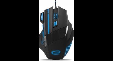 Esperanza EGM201B muis Rechtshandig USB Type-A Optisch 2400 DPI