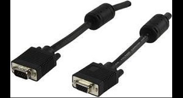 High-end monitor verlengkabel met ferriet filter 10,0 m