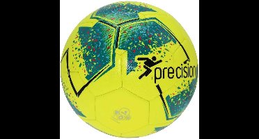 Precision Training - Voetbal Fusion - 400-440 gram - Geel/groen - Maat 5 - IMS keurmerk - FIFA Quality