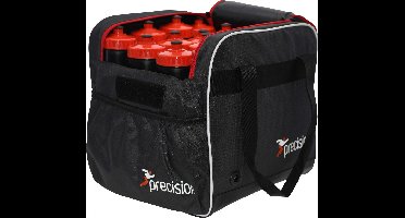 Precision bidonhouder sporttas waterfles draagtas zwart-rood.