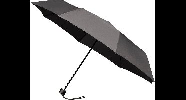 miniMAX Windproof Paraplu - 100 cm - Opvouwbaar - Handopening - Grijs