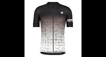 AGU Figures Fietsshirt Trend Heren - Zwart/Wit - M
