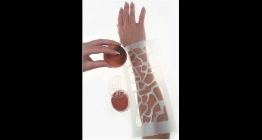 Schminksjabloon Mozaieken groot