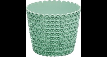 Bloempot Buiten Binnen Rond Nitly 26cm SALIEGROEN Prosperplast / 2 STUKS ! /