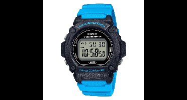 Casio Casio Collection W-219H-2A2VEF Horloge - Kunststof - Blauw - Ø 44 mm