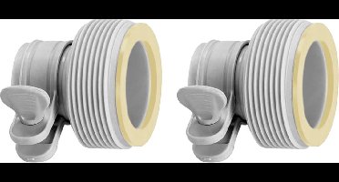 Intex Adapters B 2 st voor slangen 32 mm naar 38 mm