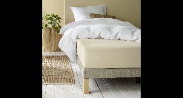 Moodit Hoeslaken Alina Sand - 90 x 200 cm - Katoen Jersey