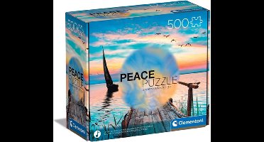 Clementoni - Puzzel - 500 Stukjes - Peace Puzzel - Puzzel Voor Volwassenen