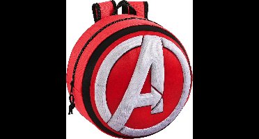 Marvel Avengers Peuterrugzak 3D Logo - 31 x 31 x 10 cm- Polyester