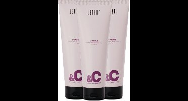JANZEN Shower Gel &C Vanilla Peach & Happiness 3-pack