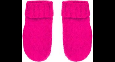 Gebreide wanten kinderen pink