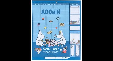 Grupo Erik Moomin - 2026/2027 With Magnet Planner - Multicolours