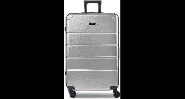 Police Dublin 4 wielen Trolley L 75 cm met uitbreidingsplooi - Harde bagage - Combinatieslot - grey taupe