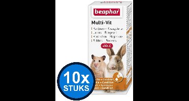 10x Beaphar - Multi-vit konijn&knaagdier 20ml