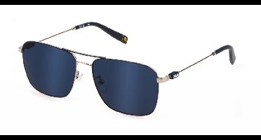 Fila SFI456 Palladio lucido c/parti blu 58/16/145 MAN Zonnebrillen
