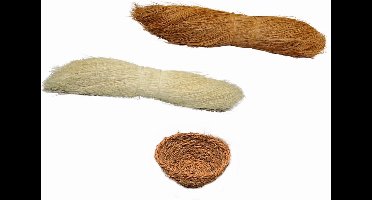 Nobby nestmateriaal kokosvezels wit - 250 gr