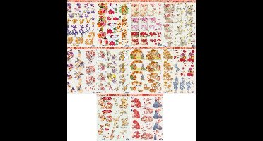 10x 3DA4 Knipvellen - Voor elk wat wils - Maak prachtige kaarten en fotoalbums