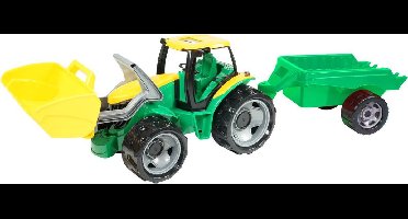 LENA - Tractor met schop en aanhanger - 108 cm - Europese topkwaliteit