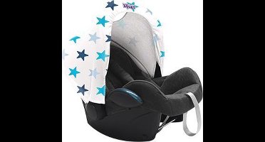 Dooky Hoody - Zonnekap autostoel - Blue Stars