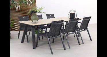 Hartman Napoli/Garden Impressions Nevada 240x100 cm. tuinset - stapelbaar