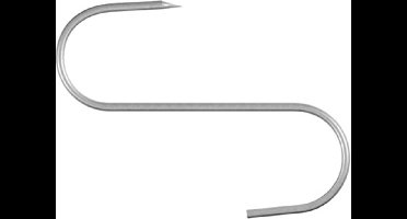 dörner + helmer 4912024 Vleeshaak 120 mm RVS A2 6 stuk(s)