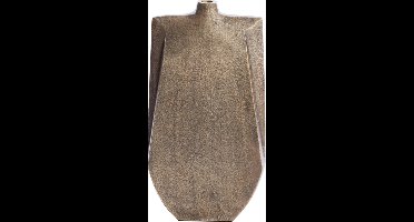Light&living Vaas deco 21x7,5x41 cm MAKAHA antiek brons