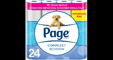 Page Toiletpapier Compleet Schoon 2-laags - 24 stuks