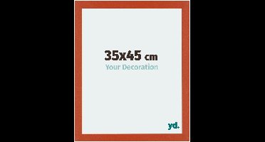 Your Decoration - Fotolijst 35x45 cm - MDF - Oranje - Mura