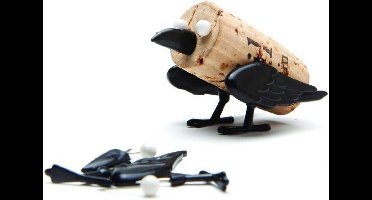 Monkey Business kurkversiering Corkers Animals - Kraai