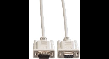 ROLINE RS232 9pol. M/F, 10 m