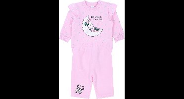 Roze babyset met ruches Minnie Mouse DISNEY